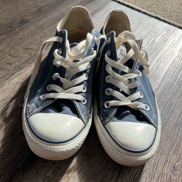 Navy Blue Converse - Picture 6 of 6